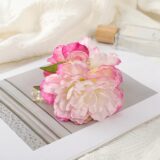 AWAYTR Пластиковая заколка-краб с цветком