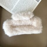 MOONBIFFY Плюшевые заколки-крабы розового цвета