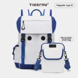 Tigernu школьные рюкзаки для мужчин, съемные сумки на ремне, 14-дюймовые рюкзаки для ноутбуков, женские дорожные рюкзаки, мужские сумки