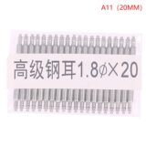 20 шт. пружинных стержней из нержавеющей стали для ремней часов SayMakerLace 1,8 мм 10-26 мм