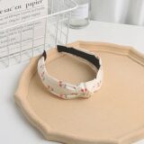 Детский тканевый ободок с фруктовым узором SNQP