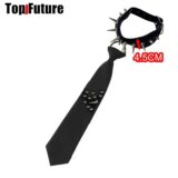 Готический галстук-бабочка из полиэстера и спандекса