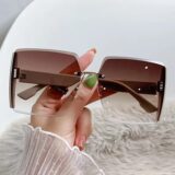 Женские квадратные солнцезащитные очки  Oculos De Sol