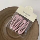 SFG HOUSE металлические заколки для волос в форме капли воды