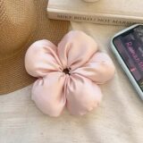 Резинка для волос MOONBIFFY хлопковая голубая