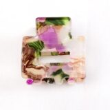 Мини заколки-крабы из ацетата для девочек