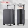 Расширяемая ручная кладь Mixi, легкие, большой вместимости, с широкой ручкой, дорожные чемоданы для ПК, вращающиеся колеса, замок TSA 20, 24 дюйма