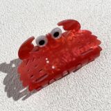 Женские заколки-крабы с принтом дельфин и Медуза