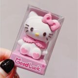 Sanrio Hello Kitty точилка для карандашей мультяшная мини-машина для резки карандашей студенческие канцелярские принадлежности школьные канцелярские товары детский приз подарок
