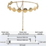 CCcoolerfire Женский золотой пояс-цепочка