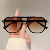 Мужские квадратные солнцезащитные очки  UV400