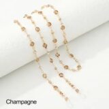 Цепочка для очков женская металлическая