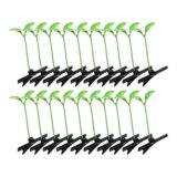 Заколки для волос MOONBIFFY Зеленые растения