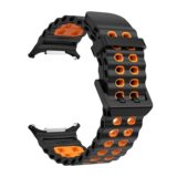 Двухцветный силиконовый ремешок для Samsung Galaxy Watch Ultra 47 мм  SNQP