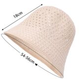 Женские пляжные панамы из акрила