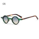 Солнцезащитные очки Hippie круглые квадратные пластиковые