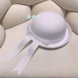 Фетровая шляпа ручной работы, шляпа для родителей и детей, женская японская униформа JK, шерстяная шляпа в студенческом стиле с бантом и лентой для детского сада, матросская шляпа