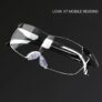 Портативные увеличительные очки SHENGMEIYU +2,5