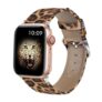 Кожаный ремешок BAIJIEBAND для Apple Watch  леопардовый