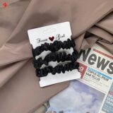 Женские шелковые резинки для волос 3 шт