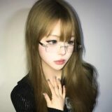 Ретро очки Y2K розовые