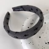 HPUNK Серые вязаные повязки на голову