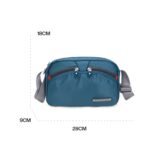 Женская сумка через плечо Fouvor, 2025, новая большая нейлоновая сумка через плечо, парусиновая модная сумка, женские 2587-06