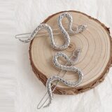 Металлическая заколка-змея Медуза FSUNION 2 штуки