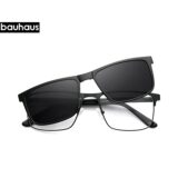 Мужские магнитные поляризованные очки Bauhaus X109