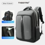 Tigernu Рюкзаки для мужчин Сумки для бизнеса Рюкзак 15,6 17 дюймов Рюкзаки для ноутбуков Мужской дорожный рюкзак Сумки Школьные ранцы Рюкзак